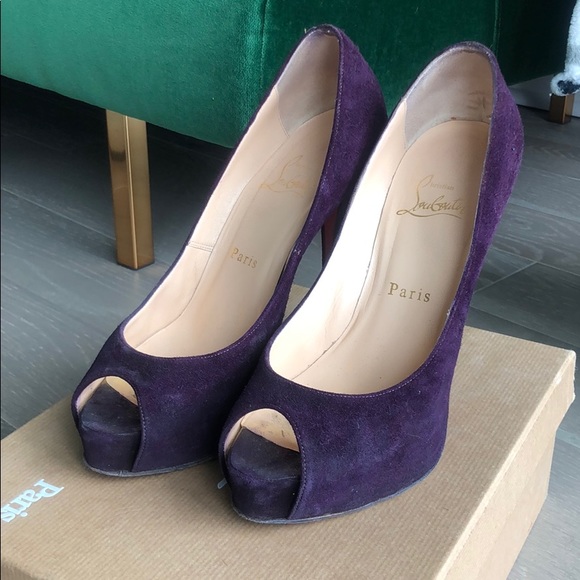 Christian Louboutin Vendome 120 Veau Velours - Picture 5 of 10